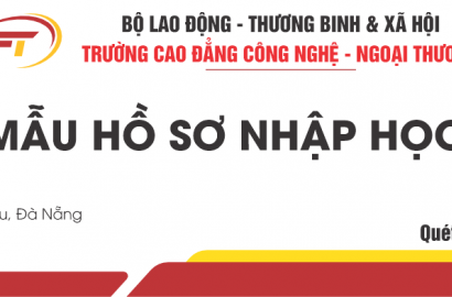 Mẫu hồ sơ nhập học